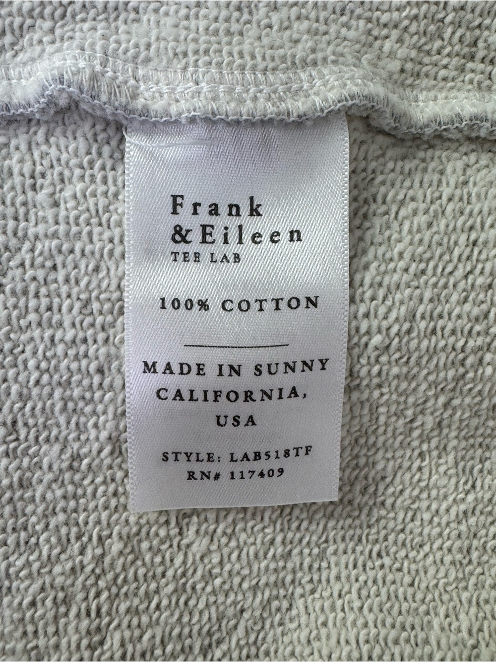 Frank & Eileen Effie Long Sleeve Funnel Neck Capelet Gray Melange Size XL - Picture 8 of 8
